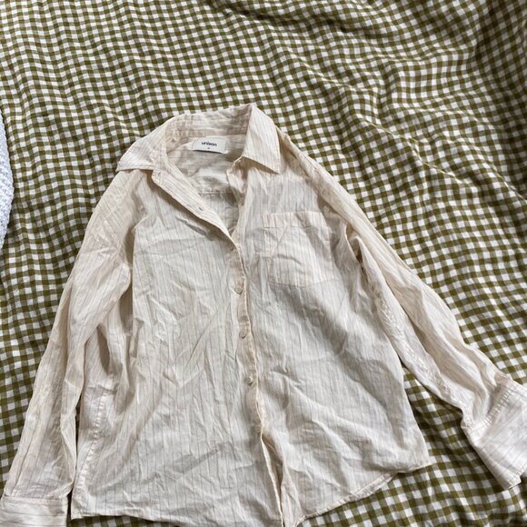 Unison Yellow Striped Shirt - Picture 4 of 7